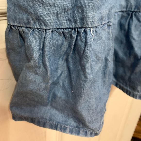 Old Navy Denim Ruffle Dress - Picture 4 of 5